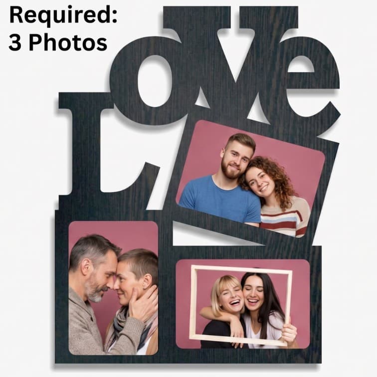 Personalized Love Photo Frame image 2