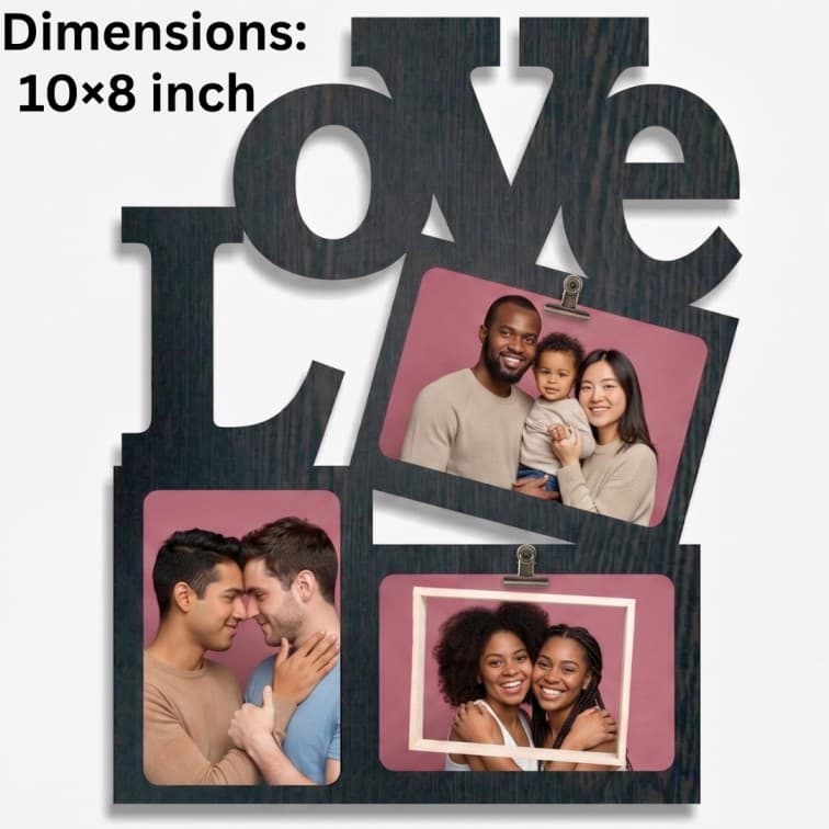 Personalized Love Photo Frame image 3