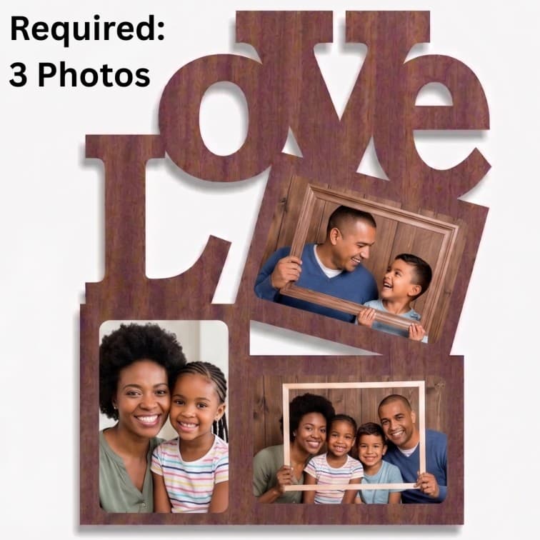 Personalized Love Photo Frame image 3