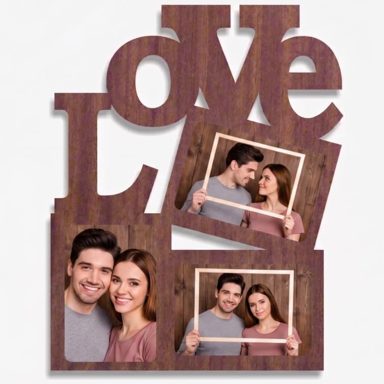 Personalized Love Photo Frame image 2