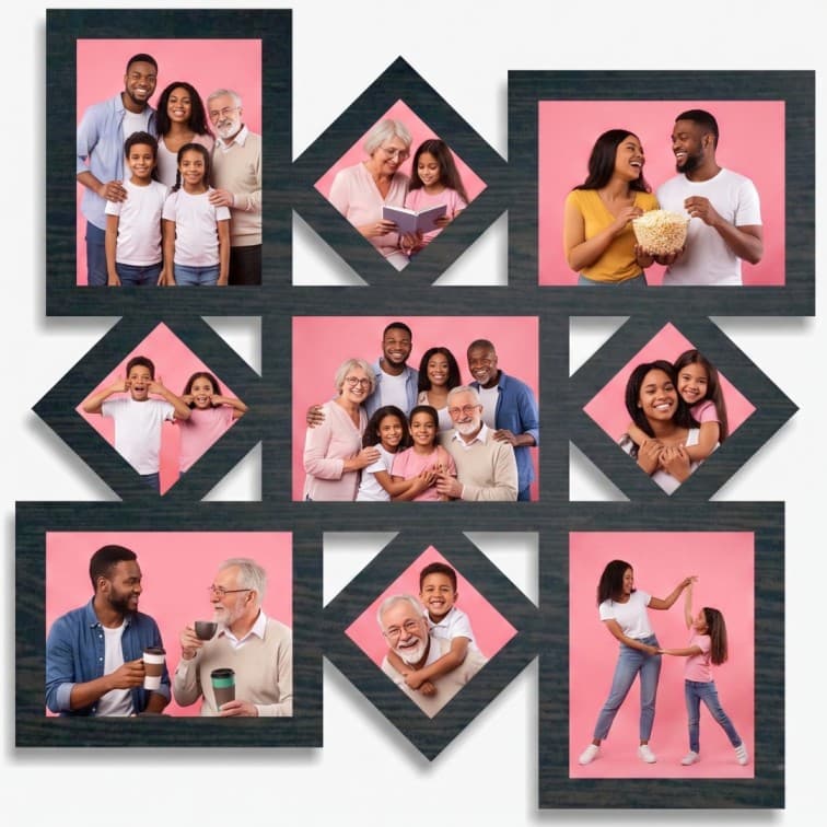 Personalized Geometric Home Decor Photo Frame image 5
