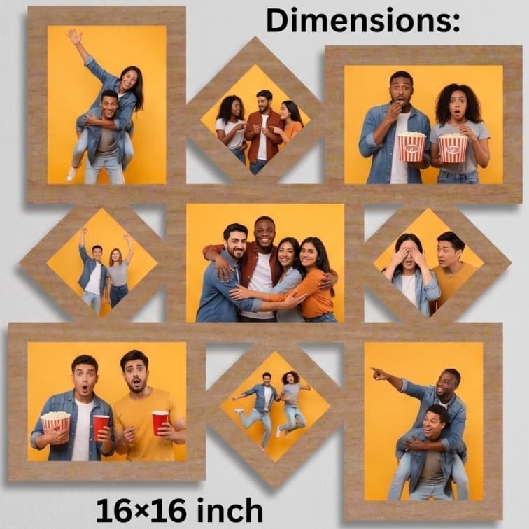 Personalized Geometric Home Decor Photo Frame image 2
