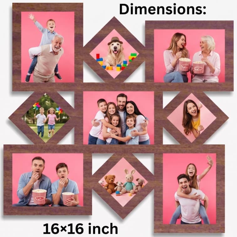Personalized Geometric Home Decor Photo Frame image 2