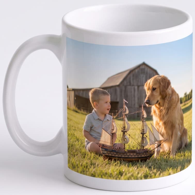 Customized Tea & Coffee Mug (White Mug) image 4
