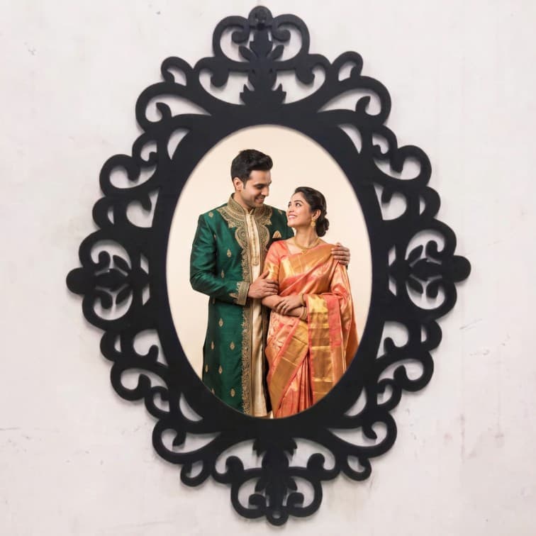 Decorative Wall Hanging Photo Frame (18x14 Inch) image 4