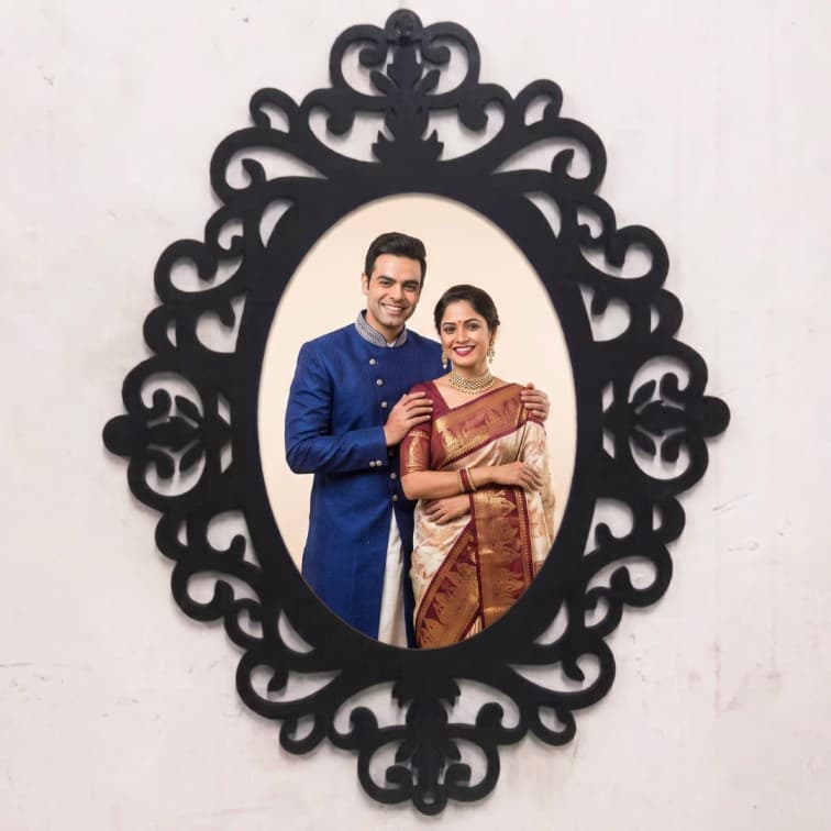 Decorative Wall Hanging Photo Frame (18x14 Inch) image 2