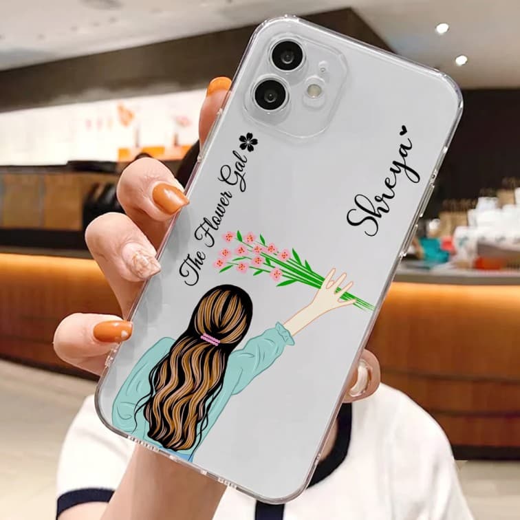 Custom Transparent Phone Case ( add brand and model of phone & image and text ) image 4