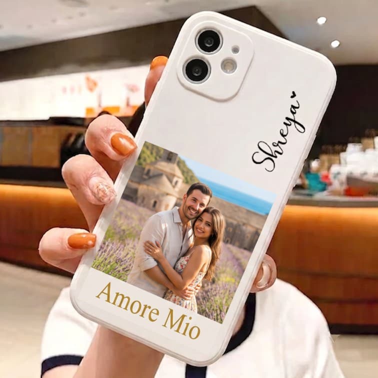 Custom White Phone Case ( add brand and model of phone & image and text ) image 5