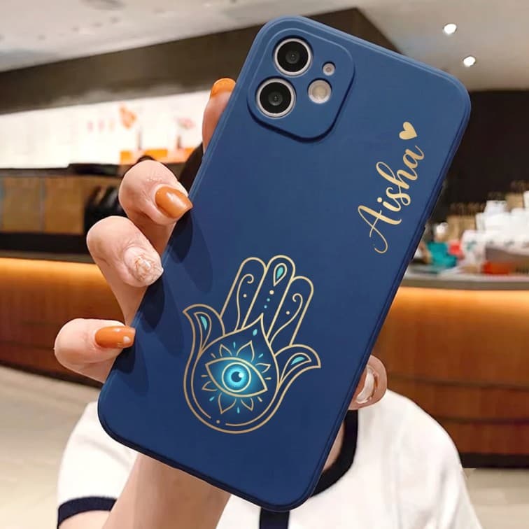 Custom Night Blue Phone Case ( add brand and model of phone & image and text ) image 4