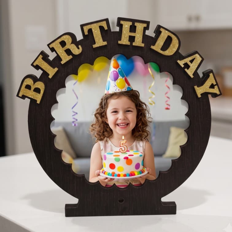 Personalized Photo Framev ( 6x6 inch )