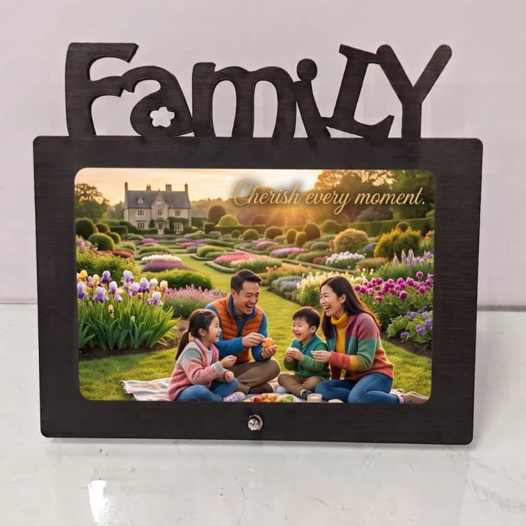 Personalized Family Photo Frame ( 8 x 7 inch ) image 4