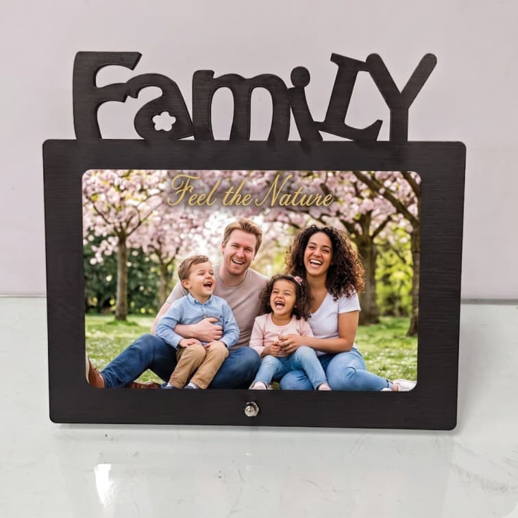 Personalized Family Photo Frame ( 8 x 7 inch ) image 2