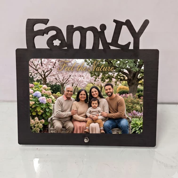 Personalized Family Photo Frame ( 8 x 7 inch ) image 5