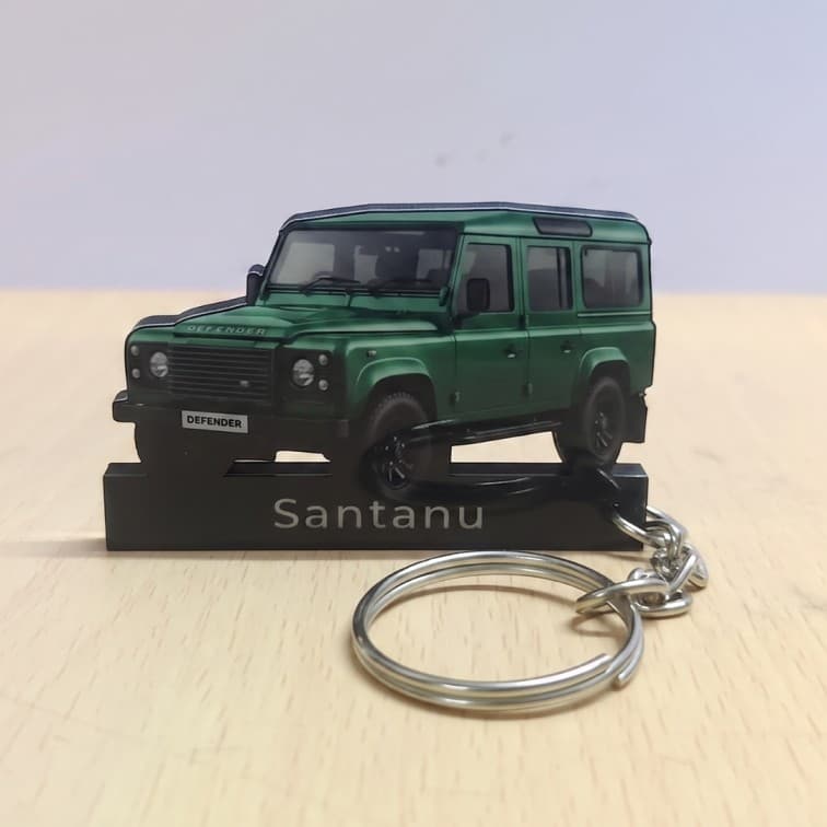 Customized Car Keychain ( add image and text ) image 5