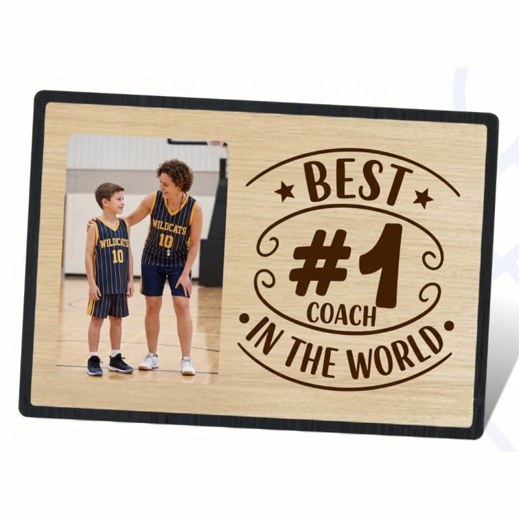 Personalized Wooden Picture Frame – "Our Story" Engraved Keepsake image 4
