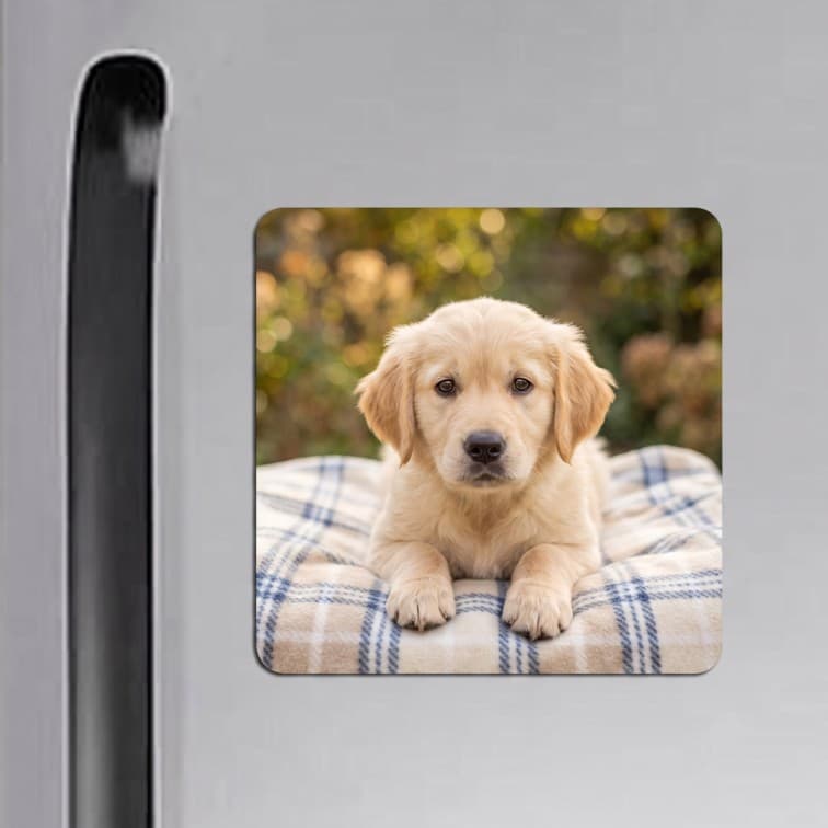 Personalized Square Fridge Magnet – Perfect Custom Gift ( 3 inch ) image 5