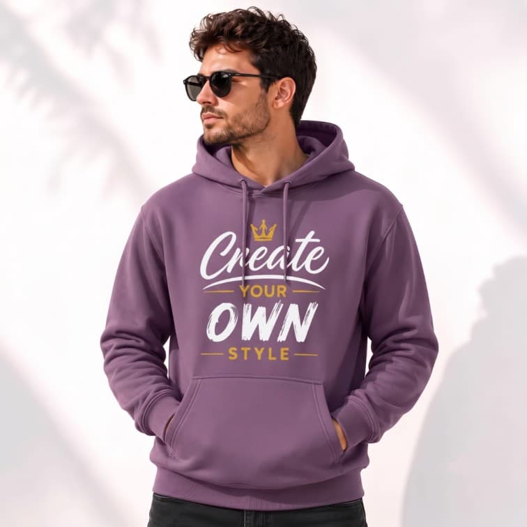 Personalized Lavender Hoodie (Size: S, M, L, XL, XXL) image 3