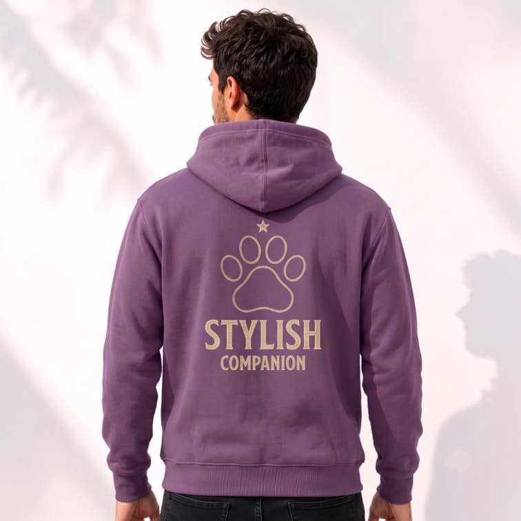 Personalized Lavender Hoodie (Size: S, M, L, XL, XXL) image 4