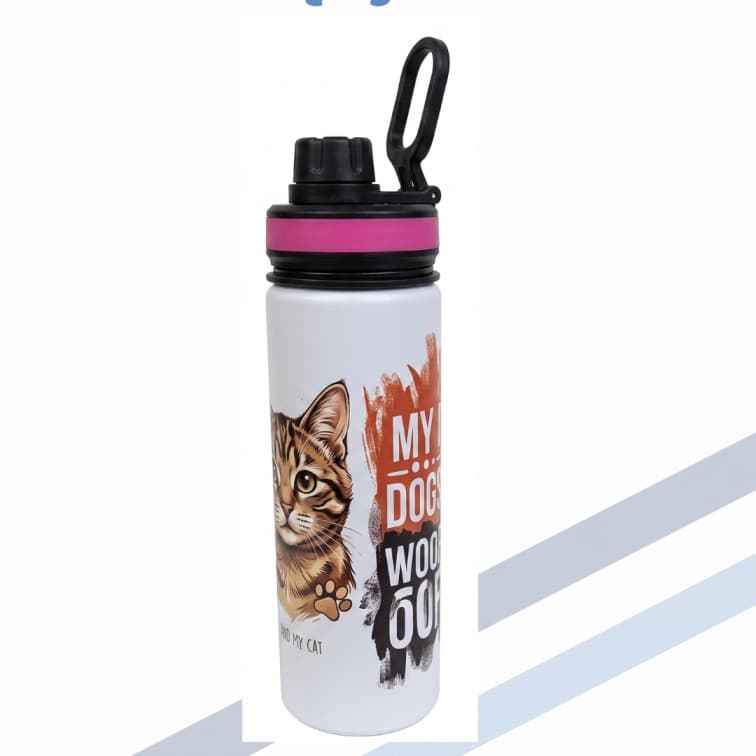 Custom Printed Gym Sipper Bottle (500 ML) image 5