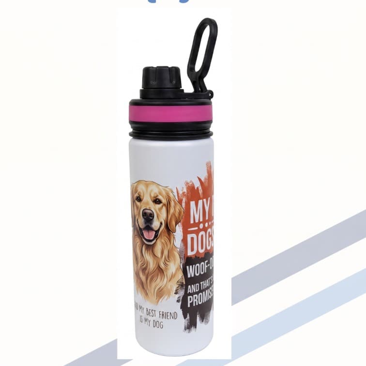 Custom Printed Gym Sipper Bottle (500 ML) image 3