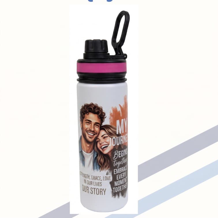 Custom Printed Gym Sipper Bottle (500 ML)