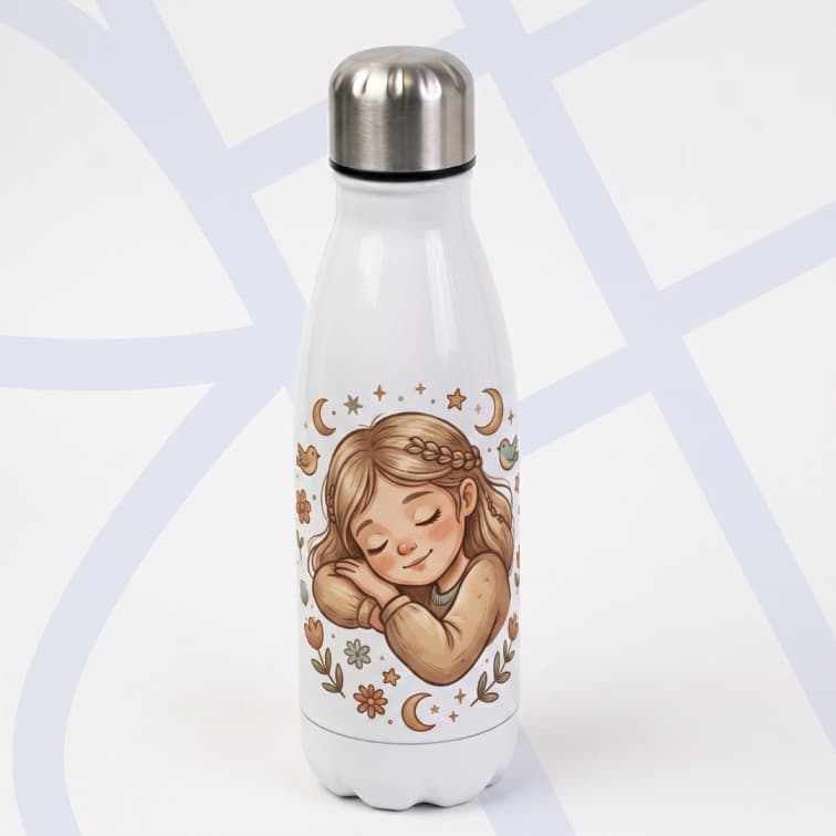 Custom Printed White BB2 Bottle ( 500 ML) image 3