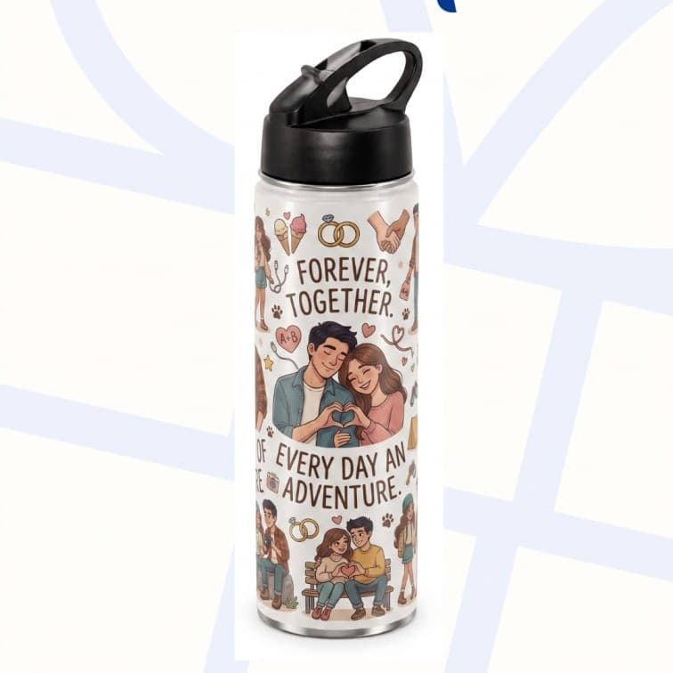 Custom Printed White Nozzle Bottle ( 600 ML) image 4