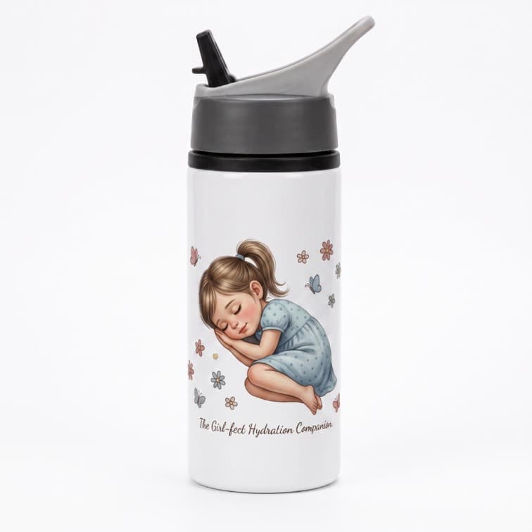 Custom Printed White Eagle Straw Bottle ( 600 ML) image 4