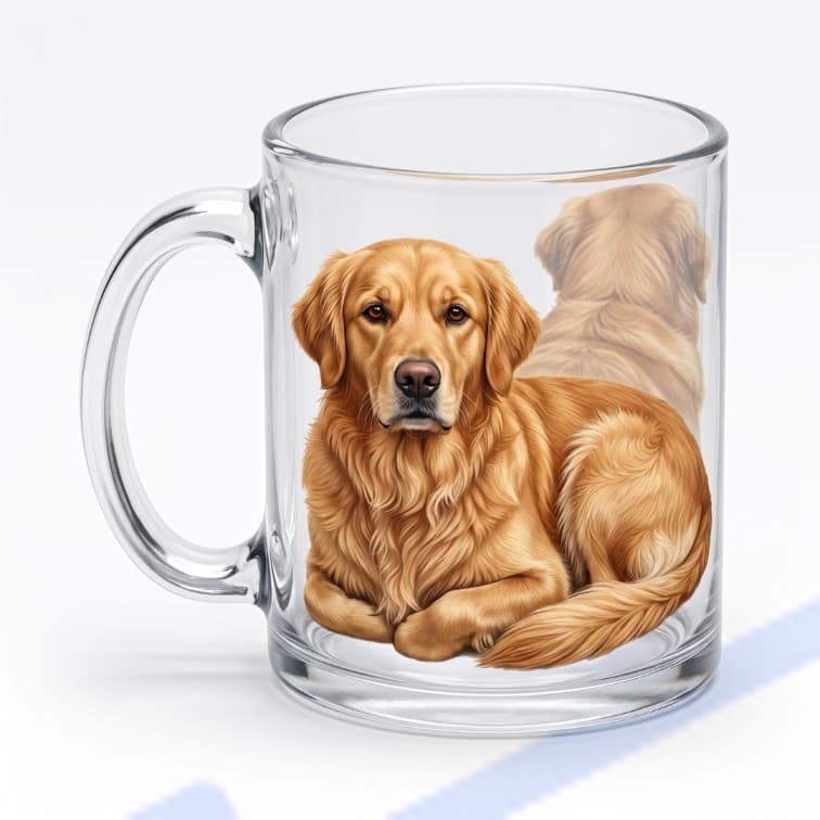 Personalized Glass Photo Mug – Custom Printed Coffee Cup image 4