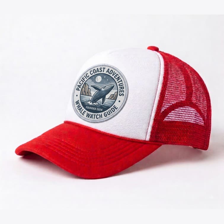 Custom Sublimation Trucker Cap Red
