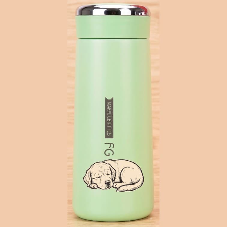 MiniNice Bottle (350 ML) – Personalized Custom Illustrated Travel Flask image 3