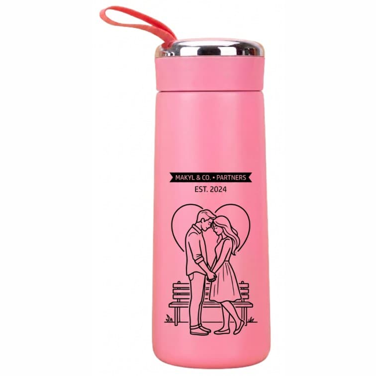 MiniNice Bottle (350 ML) – Personalized Custom Illustrated Travel Flask image 4