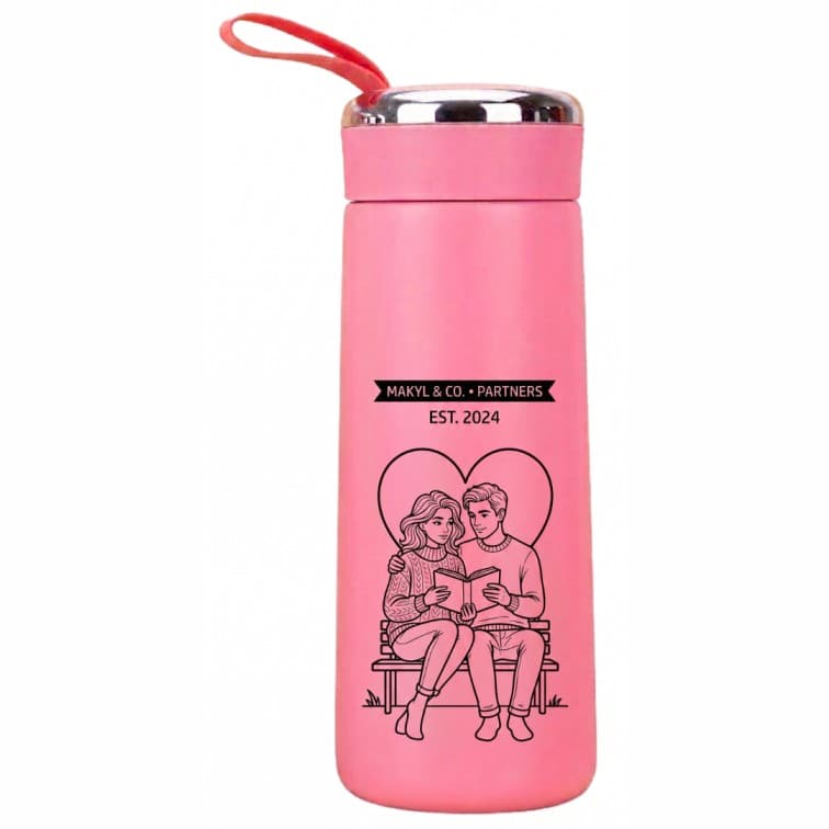 MiniNice Bottle (350 ML) – Personalized Custom Illustrated Travel Flask