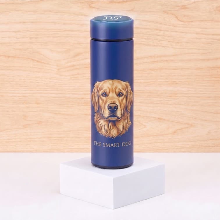Custom Smart LED Temperature Thermal Flask – 500ml Stainless Steel Vacuum Insulated Water Bottle image 3
