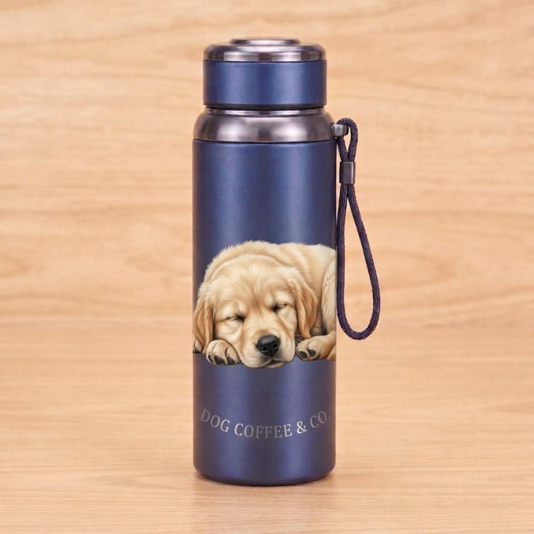 800ml Vacuum Insulated Thermos Flask – Premium Stainless Steel Travel Bottle (Midnight Blue) image 3