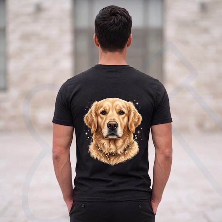 Lightweight 120 GSM Polyester Round Neck T-Shirt – Custom Photo Print ( Size: S, M ,L, XL, XXL ) image 2