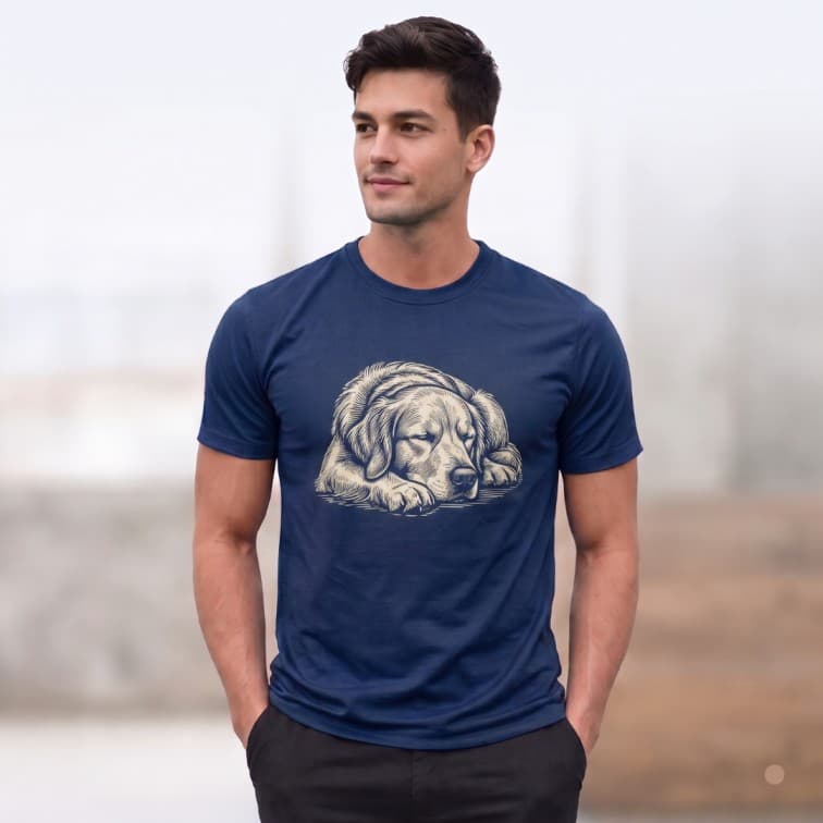Lightweight 120 GSM Polyester Round Neck T-Shirt – Custom Photo Print ( Size: S, M ,L, XL, XXL ) image 4