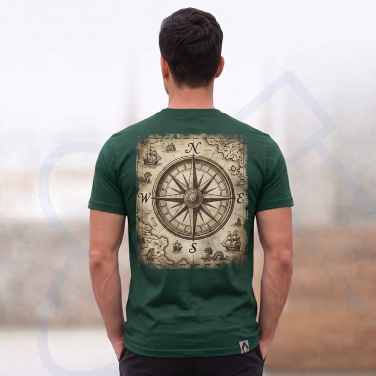 Lightweight 120 GSM Polyester Round Neck T-Shirt – Custom Photo Print ( Size: S, M ,L, XL, XXL ) image 3