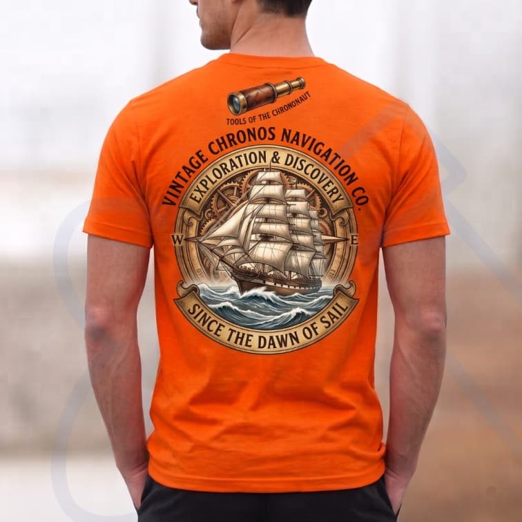Lightweight 120 GSM Polyester Round Neck T-Shirt – Custom Photo Print ( Size: S, M ,L, XL, XXL ) image 3