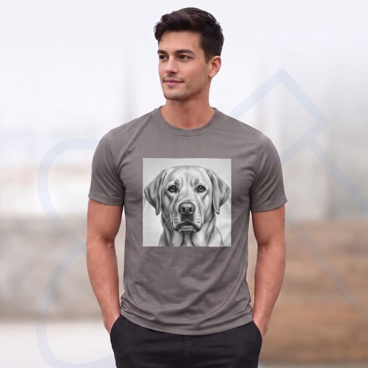 Lightweight 120 GSM Polyester Round Neck T-Shirt – Custom Photo Print ( Size: S, M ,L, XL, XXL ) image 4