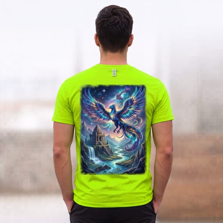 Lightweight 120 GSM Polyester Round Neck T-Shirt – Custom Photo Print ( Size: S, M ,L, XL, XXL ) image 3