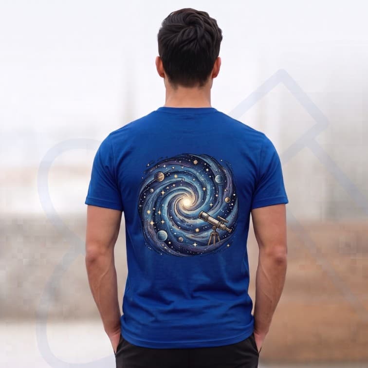 Lightweight 120 GSM Polyester Round Neck T-Shirt – Custom Photo Print ( Size: S, M ,L, XL, XXL ) image 4