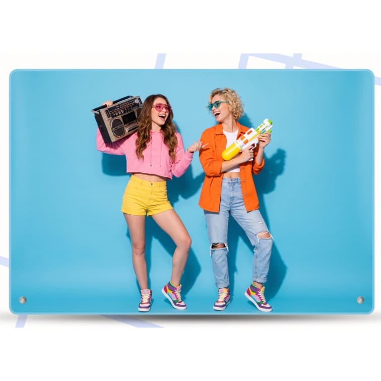 Custom Sublimation Acrylic Table Top Photo Frame (12x8 Inch) image 2