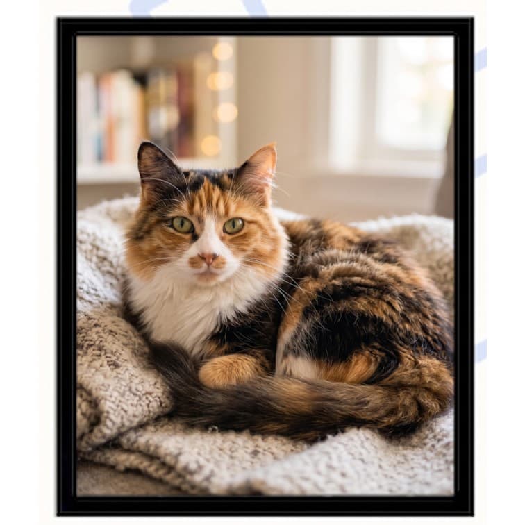 10x12 Inch Classic Black Fibre Photo Frame image 4