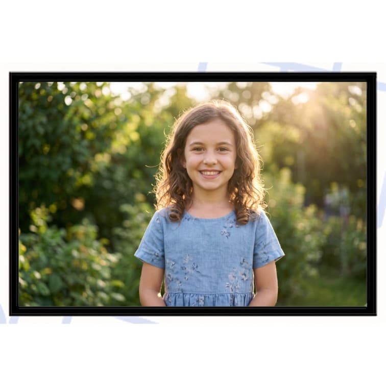 12x18 Inch Classic Black Fibre Photo Frame image 4