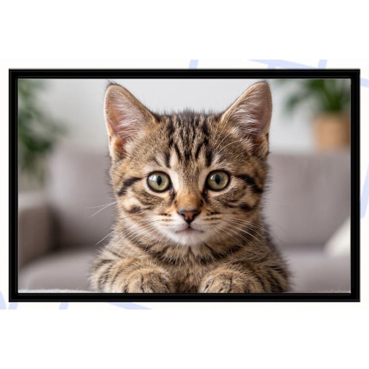 12x18 Inch Classic Black Fibre Photo Frame image 3