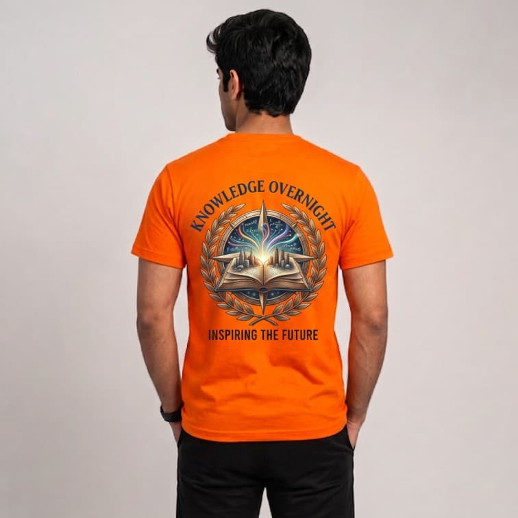 DotNet Men's 160 GSM Custom Graphic T-Shirt ( Size: S, M,L, XL, XXL ) image 5