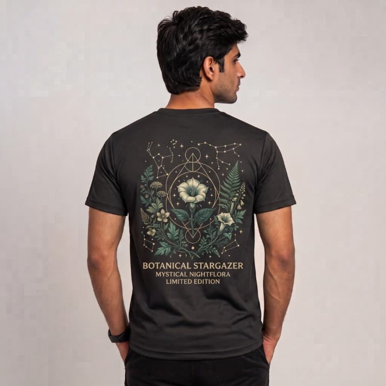 DotNet Men's 160 GSM Custom Graphic T-Shirt ( Size: S, M,L, XL, XXL ) image 5