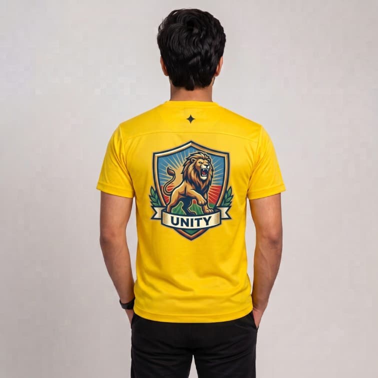 DotNet Men's 160 GSM Custom Graphic T-Shirt ( Size: S, M,L, XL, XXL ) image 2