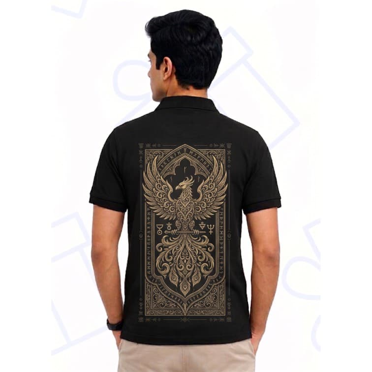 Dot Net Collar Men's 160 GSM Custom Graphic T-Shirt ( Size: S, M,L, XL, XXL ) image 4